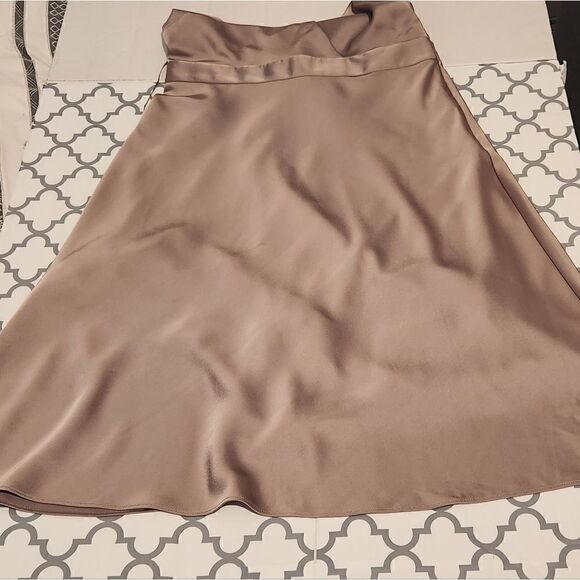 J. Crew Halter Crisscross Silky Dress in Brown Size 10 - Picture 8 of 10